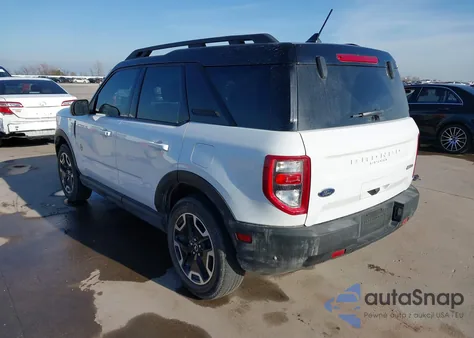 2024 Ford Bronco Sport Outer Banks z USA, uszkodzony, nr VIN 3FMCR9C66RRE77497